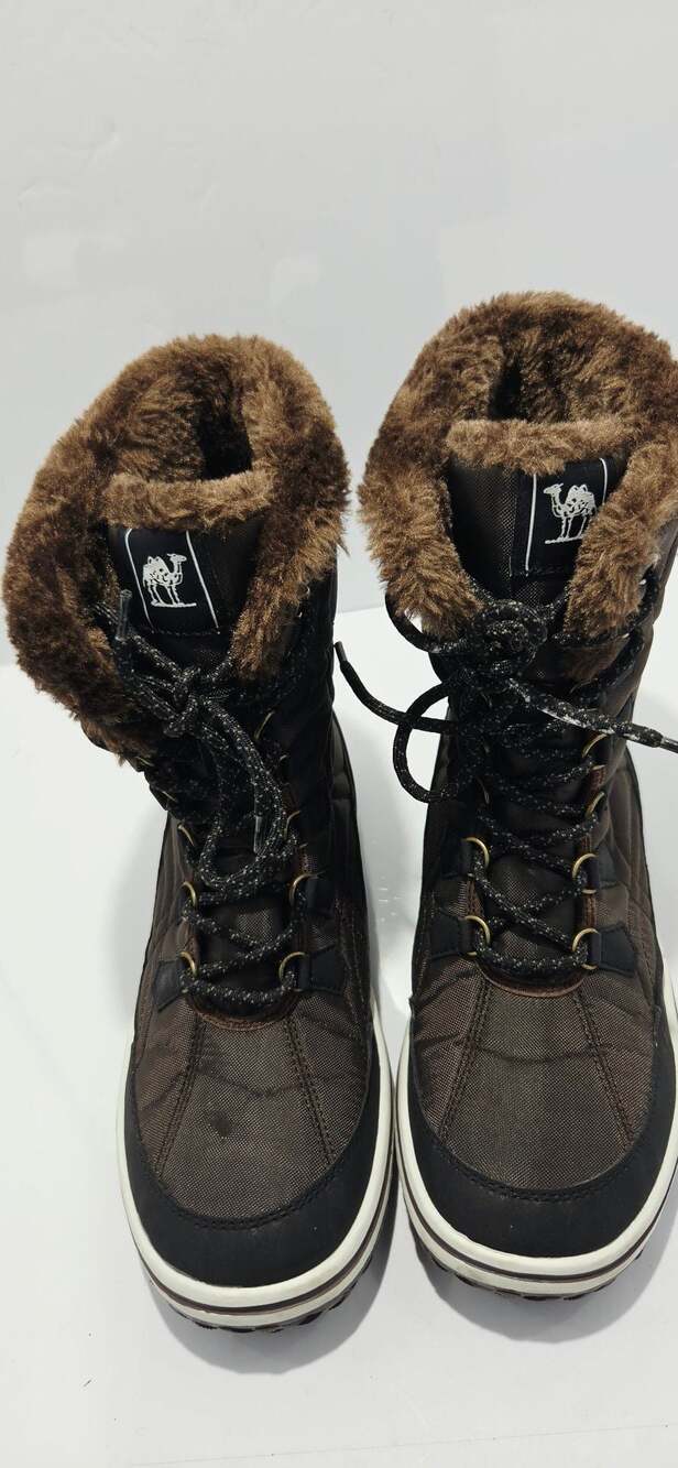 ZeroXposur Women's Winter Boots Faux Fur Lined Brown US 8 K94234601